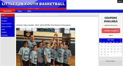 Desktop Screenshot of littletonhoops.org